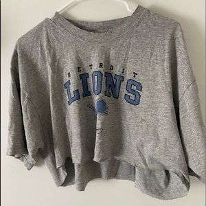 Detroit Lions Crop Top
